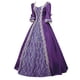 thumbnail image 2 of WILLBEST Vestidos Verano para Mujer Vestido Largo de Manga Trompeta de Color Sólido Estilo Retro para Mujer Chica, 2 of 3