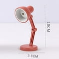thumbnail image 5 of QDXFX Table LED Eye-protecting Save Space Simple Reading Mini Table Lamp for Homework,Rose Red, 5 of 8