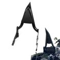 thumbnail image 1 of Almohadilla trasera desmontable para respaldo de pasajero, color negro, compatible con modelos Harley Touring 2009-2023 Road King Ultra CVO Limited Street Glide Road Glide Electra Glide [22 pulgadas], 1 of 5