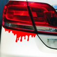 thumbnail image 4 of Konghyp Halloween Red Killing Tail Lamp Dropping Car Decal, Car Headlight Modification Sticker, Reflective Scratch Cover, Terror Theme Decoration for Halloween, Easy Installation, PVC Material, 4 of 7