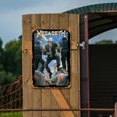 thumbnail image 2 of Placa Metal Vintage Banda MEGADETH Pintura Hierro Rectangular 20x30cm, 2 of 9