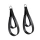 thumbnail image 2 of 2 correas de doble bucle para Pilates Reformer con anillas en D multifuncionales antideslizantes. Anillos de plata, 2 of 9