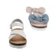 thumbnail image 3 of Sandalias Niña People Kids Bipack Huaraches blanco 18, 3 of 5
