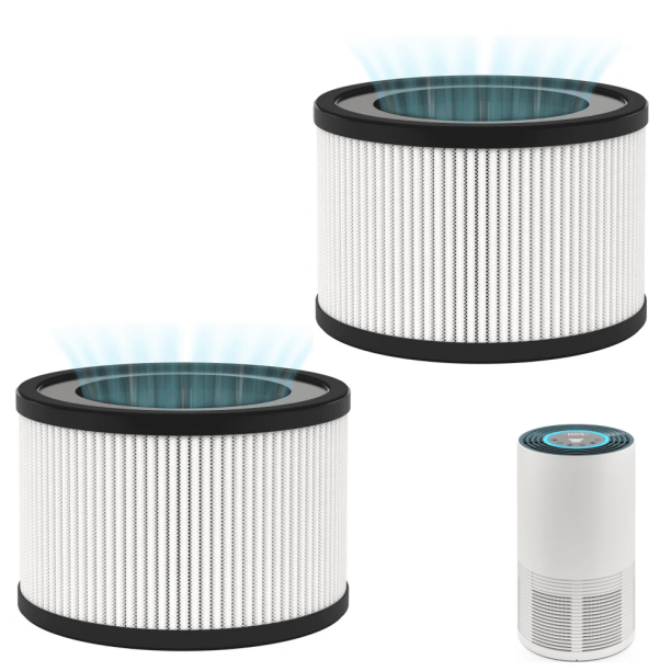 2Pack Replacement Filters Compatible with MA02 Mi ko IBUKI M (MAF02) and Crane EE5068 Air