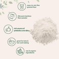 Organic Bamboo Fiber Powder, 2lbs Keto Flour for LowCarb Baking