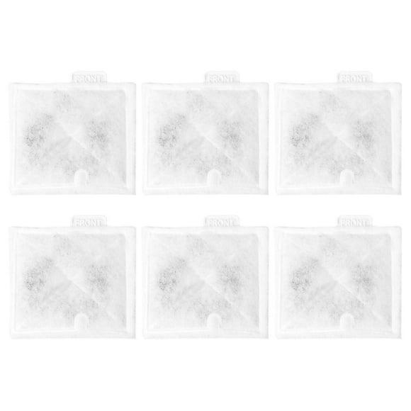 6 Aquarium Medium Charcoal Filter Cartridges,for Replacements Aqueon QuietFlow Power 10