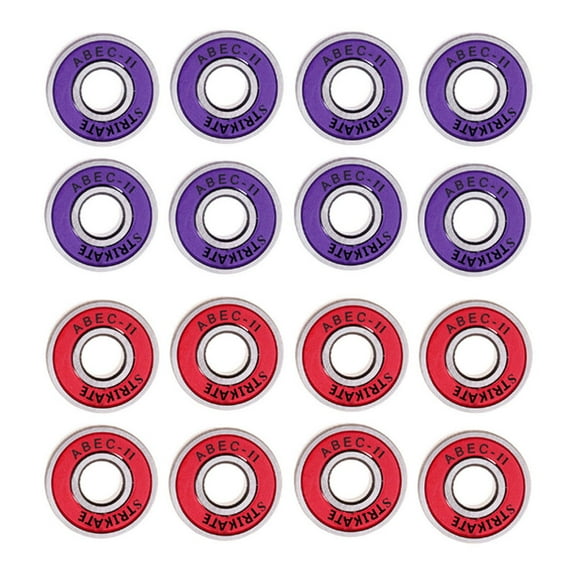 Rodamiento ABEC 11 Cola monopatín sin fricción 16 piezas Rodamientos de skate 608RS
