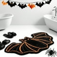 thumbnail image 4 of Gallickan Bat Welcome Mat, Non Slip Door Rug, Halloween Porch Decor, Dirt Trapping Design, Entrance Floor Covering, Washable Surface, Multicolor, 4 of 6