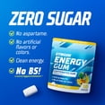 thumbnail image 5 of GYMGUM Energy Caffeine Gum | 50mg Caffeine & L-Theanine | Sugar-Free, Keto-Friendly | Energy & Focus Gum (50 Count, Tropic Burst), 5 of 10