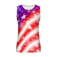 thumbnail image 3 of Njoeus Tank Tops Men's American Flag Print Graphic Tees - Shirts for Men Gym Workout Tanks Top - Beach Summer Sleeveless Fitness Shirts S-XXL, 3 of 4