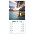 Paradise 2024 Mini Monthly Wall Calendar 7 x 7 Wall Calendars