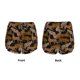 thumbnail image 3 of Balery Leopard Print Pantalones cortos deportivos para mujer con forro y dos bolsillos, elásticos, para entrenamiento, gimnasio, yoga-Medium, 3 of 7