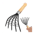 thumbnail image 4 of Five-Claw Rake Scarifying Tool Seafood Shell Rake, 4 of 6