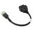 thumbnail image 4 of OBD 2 to 6 PIN OBD Diagnostic Tool Scanner Code Reader Adapter Car Connector Cable For Kawasaki Motorcycle, 4 of 7