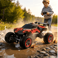 thumbnail image 3 of HNH RC Car for Kids, Monster Truck Remote Control Cars 60 Min Play, 25+Km/H Off-Road RC Car Gifts for Boys Girls Ages 3+, 3 of 9
