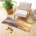 thumbnail image 6 of Haosy Turtle Beach Sunset Bathroom Rugs Non Slip Absorbent Soft Plush Quick Dry Bath Mat, 39"x20", 6 of 8
