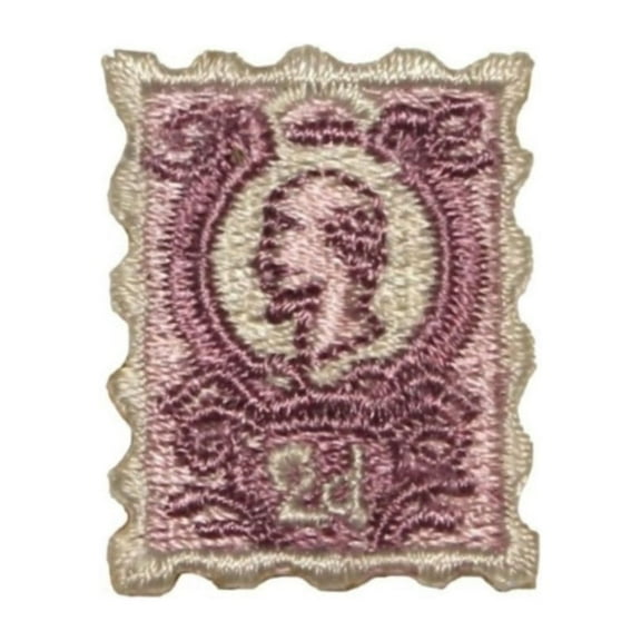 ID 1397B Classic Stamp Patch Collection Postage Embroidered Iron On Applique