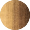 thumbnail image 1 of Ahgly Company Indoor Round Abstract Brown Modern Area Rugs, 3' Round, 1 of 4