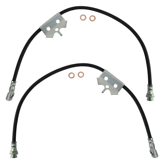 TRQ Front Brake Hose Fits 1996-2000 Chevrolet K1500 K2500 K3500 Suburban Tahoe BLA63848