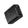 thumbnail image 1 of Cargador de Teléfono Portátil 3 en 1 Gan Cargador Rápido 65W 2025, Usb Cargador de Pared 2 Tipo-C 1 Adaptador Usb-A para Teléfono Portátil Tablet, 1 of 8