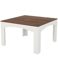 thumbnail image 2 of Fnova 39.4" Square Dining Table, Farmhouse Wood Kitchen Table Dinner Table, Seats 4 for Dining Room & Kitchen, Living Room, 2 of 12