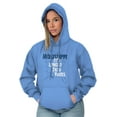 thumbnail image 4 of Mississippi River Longer Than Yours Unisex Plus Fleece Graphic Hoodie Brisco Brands 2X, 4 of 5