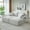 Light Gray, variant on Kosynda 71"W Oversized Chaise Lounge Chair Indoor with Cup Holders, Side Bags and Upholstered Corduroy for Living Room, No Assembly Required, Orange