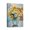 Blue-flowering (71), variant on Artistic Blossom 16x12 inch Floral Bathroom Decor Canvas Painting, Enhancing Beauty of Living Room, Bedroom, Kitchen, and Office