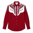 thumbnail image 4 of Camisetas de Navidad de Manga Larga para Hombre Camiseta de Manga Larga Casual de Moda para el Otoño Invierno Al Aire Libre Diario, 4 of 4