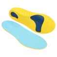 thumbnail image 1 of 2Pair Foot Support Soft Insoles Sports Breathable Elastic Shoe Pad Running Shoe Inserts, 1 of 8