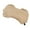 Khaki, variant on Riousery Black Inflatable Compact Travel Pillow Portable Sponge Seating for Nap Camping Car (10.24 inches / 26 cm)