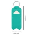 thumbnail image 3 of Lipstick Keychain Holder Lip Balm Sleeve Pouch Key Chain Colorful Lip Gloss Keyring Bag Accessory Backpack Decorations, 3 of 8
