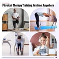 thumbnail image 3 of Tabla inclinada para estirar pantorrillas, 3 piezas de tabla inclinada para estirar los pies para fisioterapia con fascitis plantar, 3 of 4