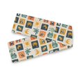 thumbnail image 7 of Yayeee Table Runner 70 inches Long Home Kitchen Dinning Party Decoration, Beige Playful Stamp, 7 of 7