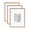Brown, variant on Kate and Laurel 8 x 10, 16 x 20 Silver Wall Picture Frame (3 Count)