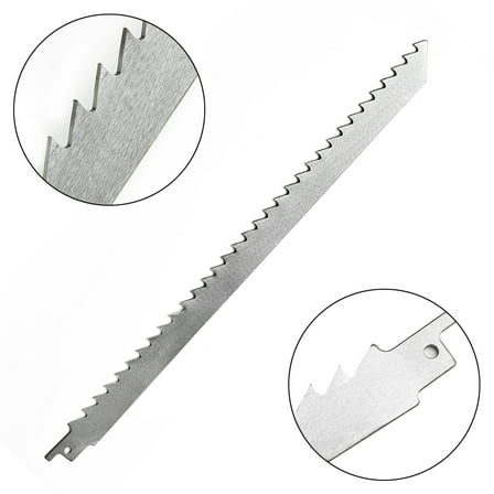 1pc 300mm Reciprocating Saw Blade Stainless Steel Jigsaw Blade For Cutting Meat,Ice,Wood Food