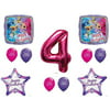 SHIMMER AND SHINE 4th Fourth HAPPY Birthday Party Balloons Decoration Supplies Genie Nick
