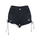 thumbnail image 4 of Pantalones Cortos Para Mujer Pantalones Cortos de Mezclilla Rasgados Correas de Vendaje Ultra Cortas Club Nocturno Pantalones Calientes Odeerbi ODB156844, 4 of 7
