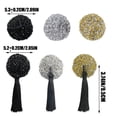 thumbnail image 3 of Sparkling Rhinestones Nipple Covers Pasties with Tassels Carnivals Reusable Sticky Bra Chest Sticker Partywear for Women, 3 of 9