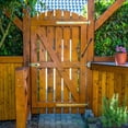 thumbnail image 4 of 1 juego de bisagras de resorte para puerta de cierre automático, para villa, patio, valla, caja de madera, 4 of 7
