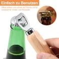 thumbnail image 4 of Abridor de botellas de madera personalizado con grabado abridor de cerveza regalo para hombres papá abuelo día del padre navidad, 4 of 7