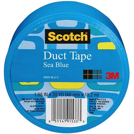 3M Scotch Duct Tape for Artists, Blue, 1.88" x 20 yds.