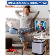 Ice Machine for Knee After Surgery, Cold Therapy Machine for Knee Replacement, Cold Therapy Machine with Programmable Timer Quiet Pump Compression Pad Apply to Arm, Ankle, Thigh