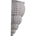 thumbnail image 4 of Ekena Millwork SCO10X05X12AS 10.12 In. W X 5.5 In. D X 12.5 In. H Architectural Sea Shell Wall Sconce, 4 of 4