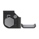 thumbnail image 4 of Soporte para colgar auriculares Accesorio de cibercafé Montaje en pared Ahorro de espacio creativo Negro, 4 of 9