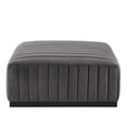 thumbnail image 6 of Conjure Channel Tufted Performance Velvet 6-Piece Sectional-EEI-5768-BLK-COG, 6 of 17