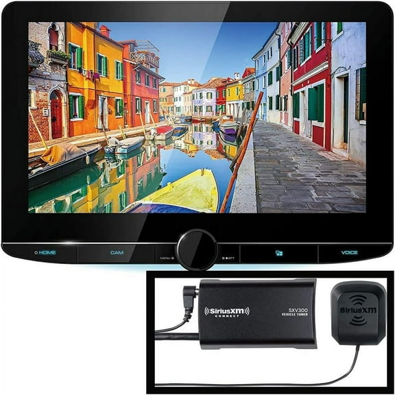 New Kenwood DMX1057XR 10.1" Digital Multimedia with SiriusXM Vehicle Tuner