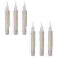 thumbnail image 5 of White Plastic Tabletop Light for Decor Creative Candle Design Christmas Atmosphere 6 Pieces, 5 of 5