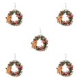 thumbnail image 3 of Billuyoard Guirnalda de árbol de Navidad, atmósferas, fiesta de vacaciones, guirnalda de Navidad, decoración interior, adorno artesanal, colgante, Type2 NO2 Billuyoard CBP443470, 3 of 4