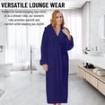 thumbnail image 6 of KAHAF COLLECTION - Terry Cotton Robes for Women and Men, Terry Shawl Collar Bathrobe, One Size, Unisex for Men and Women, 6 of 7